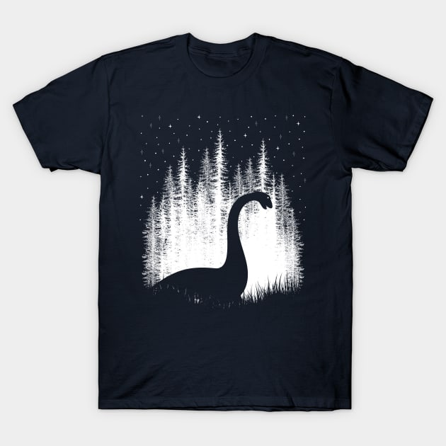 Loch Ness Monster T-Shirt by Tesszero